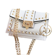 Load image into Gallery viewer, Goddess Gold Stud Bag